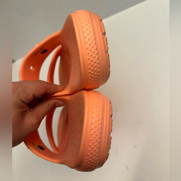 Crocs Classic Unisex Two Strap Slide Sandal Size Men 13 - Picture 4 of 12